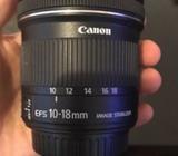 Canon EF-S 10-18mm f/4.5-5.6 IS STM