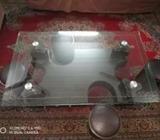 Drawing room glass table