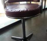 sitting revolving chair