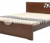 Oak wood Bed-Bd 42