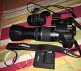 Canon 1200D with 18-55mm and 75-300mm