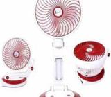 Rechargeable Hi-Speed ফ্যান ও LED লাইটà¥