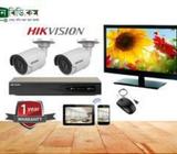 New HikVision 2CC Camera Full Package+Setup+Gurrantee