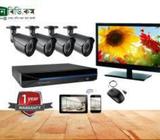 Offer-Hikvision 4CC Camera Full Setup+Gurantee
