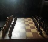 fancy wooden chess broad