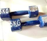Dumbbells 10 K.G ( New