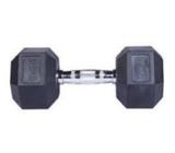 Hexagon Dumbbell 10Kg - Black