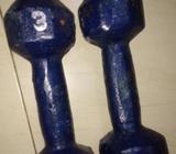 Dumbbells (3 +3)=6 Kg (Original