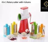 4 In 1 Rotary Grater And Slicer-Vegetable cutter
