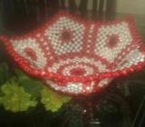 পুতির কাজ করানো ফলের ঝুড়à¦