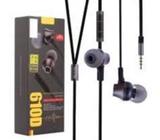 610D Super Bass In-Ear Earphone - Black
