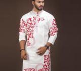 Boishakhi Cotton Panjabi - For Men.TB-243