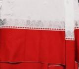 100% pure katan color red & white