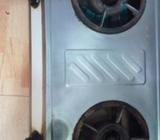 auto ignition stove. Two burner