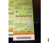 BPL-2015 Opening Ceremony (4 Tickets