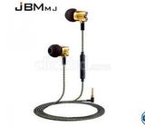 JBM S800 Hi-Fidelity Noise Isolating Earphone with Control