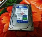 WD 500gb SATA.Hard Drive