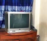 colour Tv with bass speaker