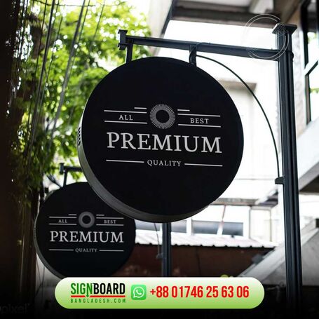 Bell signboard for Shop.
