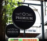 Bell signboard for Shop.