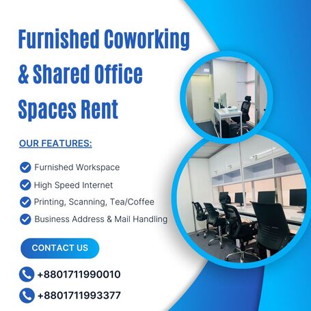 Furnished Coworking & Shared Office Spaces Rent