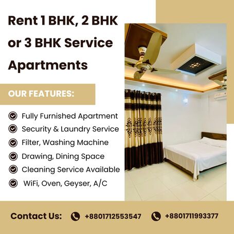Experience comfortable long-term living in Bashundhara R/A