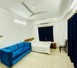 Modern Furnished 2-Bedroom Apartment in Bashundhara R/A