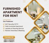 Cozy 2-Room Studio Apartment Rent in Bashundhara R/A
