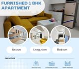 Fully Furnished 1 BHK Apartment for Rent – Perfect for Short or Long Stay