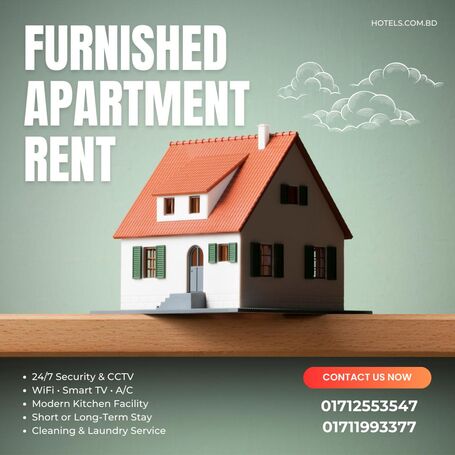 Stylish & Premium 2-Bedroom Serviced Apartment – Bashundhara R/A